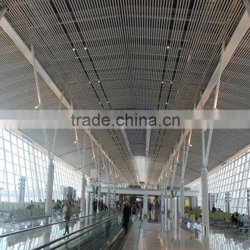 Modern Round Pipes Aluminum Slat Linear Suspended Ceiling System photo-2