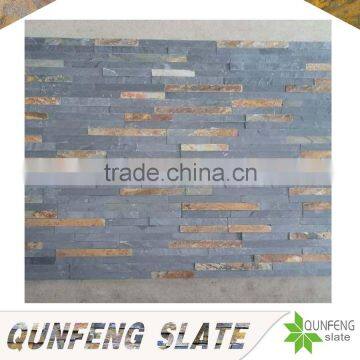 natural Chinese split surface finishing black and rusty exterior wall slate tile stone veneer