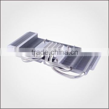 OEM China gold supplier hot pipe heatsink for VGA