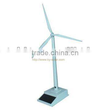 New arrival lovely mini patented design plastic solar windmill toys