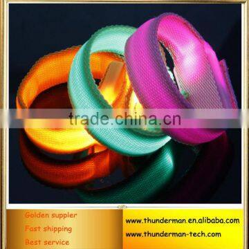 Colorful Glowing LED Wristband for Party and Festivals