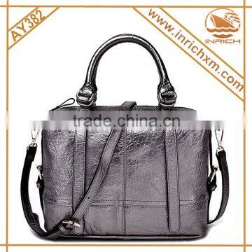 Wholesale Online Genuine Leather Casual Boston Bag High Quality Handbag