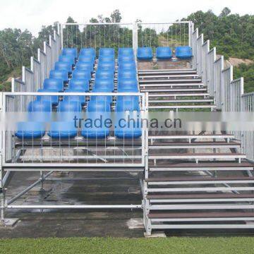 strong fixed metal bleacher/portable metal bleacher with seats for outdoor