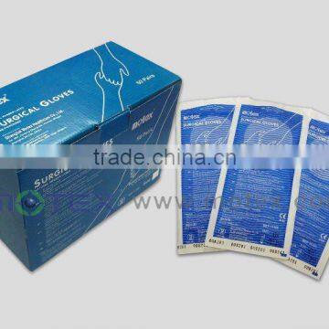 Disposable Sterile Powdered Latex Surgical Gloves