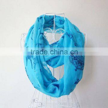 Whole Sale Cheap New Fashion Vintage Silk Kantha Scarves From YiWu Factory Accept Paypal Paypment