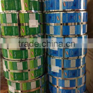 Plastic roll packaging film for food package