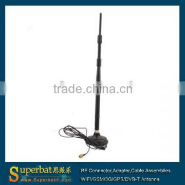 2.4GHz 9dBi Omni WIFI Antenna with extended cable RP-SMA Plug 15dbi wifi antenna