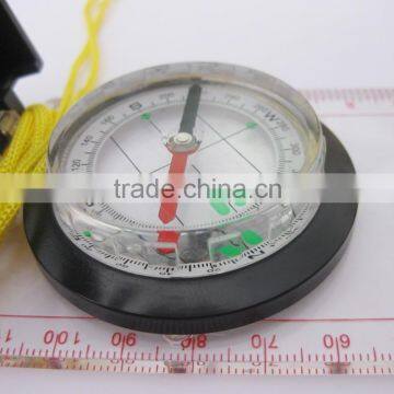 Standard Military Folding Ruler Map Compass/map Compass With Mirror photo-5