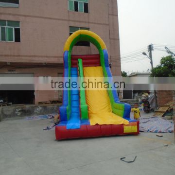 Fashionable commercial inflatable slide the biggest slide