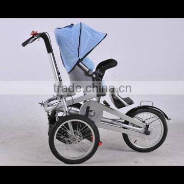 3 Wheel Baby Stroller Mother Baby Bike Baby Stroller Baby Pram Shopping Bike Tricycle photo-2