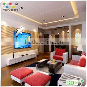 brand new Black intelligent electronic whiteboard wall-mounted finger touch screen smart TV 55"