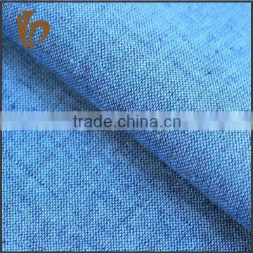 Make to order woven linen fabric/linen cotton fabric for pants