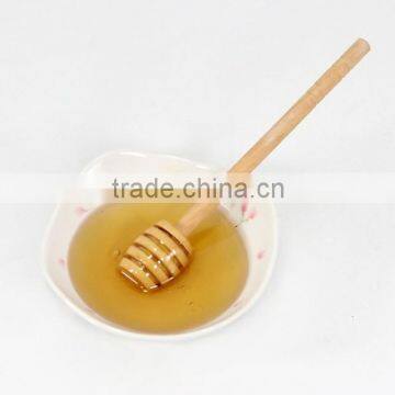 Wooden honey dipper