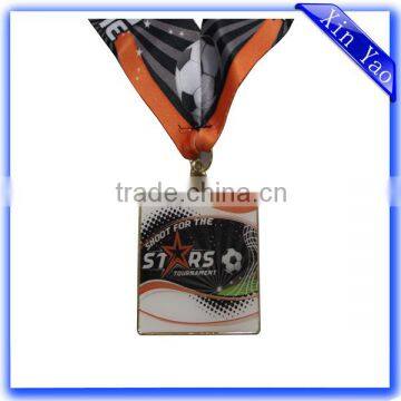 High Quality Custom Shape Zinc Alloy Nickel Enamel Medal photo-2