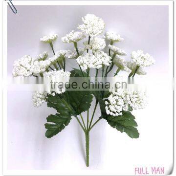 H24cm White Queen Ann's Lace Garden Filler Artificial Decorative Flowers