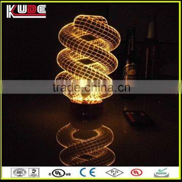 newest colorful 3D led table light, night lamp for home decoration