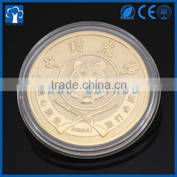 Custom Soft Enamel Gold Sovereign Award Coin photo-4