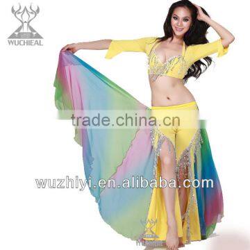 Belly Dancing Costumes Hip Scarf, New Sexy Tribal Cheap Belly Dance Waist Wings, Performance Hip Scarf for Sale (DJ018)