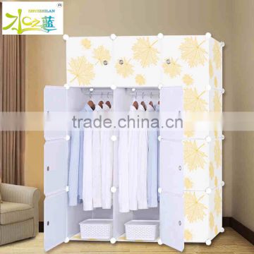 Plastic wardrobe box closet