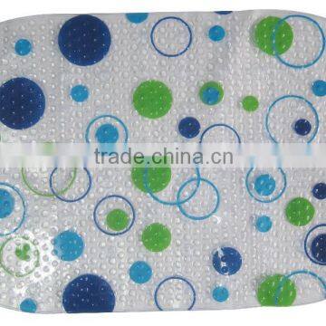 plastic custom anti-slip bath mat