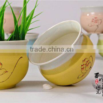 Hand Painting Ceramic Flower Pot Outdoor photo-5