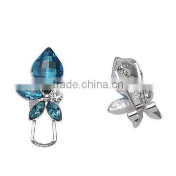 Hot Sale Cubic Zircon Earrings Women's Crystal stud earrings High Quality Flower Earrings Wholesale