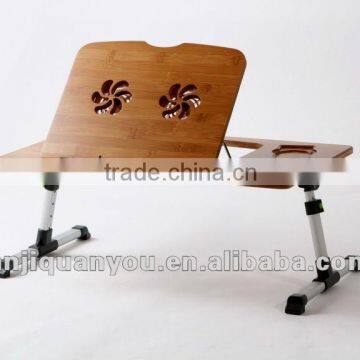Bamboo bed tray,bamboo laptop desk,laptop stand,bed stand,overbed tray