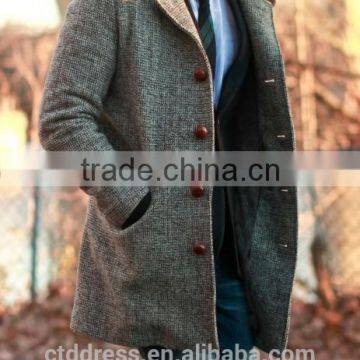 WOOL CASHMERE FASHION COAT