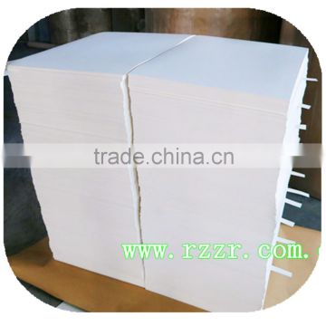 good quality wood pulp white paper board with double side poly coated