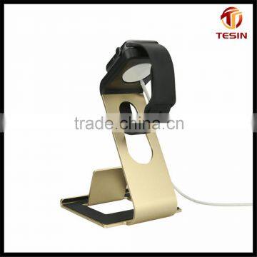 Hot Aluminum Alloy charging Dock holder for Smart Watch&Phone