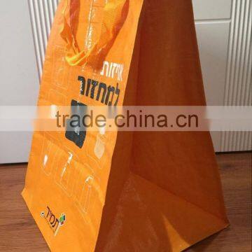 Enviromental pp woven shopping bag