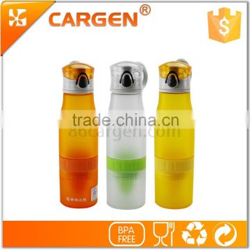 Factory sale 700ml frosted fruit infuser water bottle