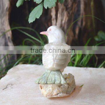 wholesale crystal stone bird model for gift