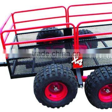 D1105 Garden Trailer with 4 wheels