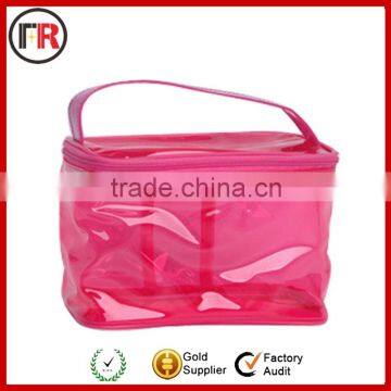 Plastic china facotory promotion pvc cosmetic bag made in China