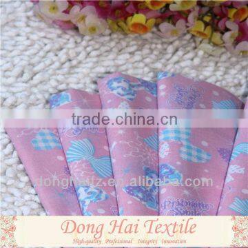 100% organic cotton fabric for baby fabric for garment