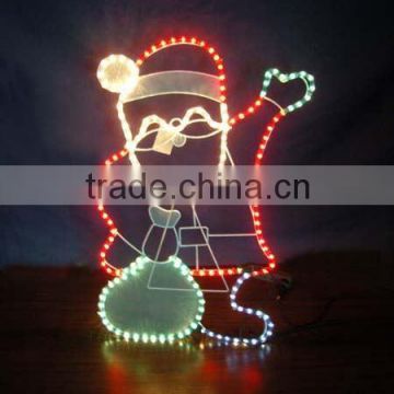 Motif light/rope light/santa claus