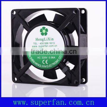 cabinet ac axial fan for 80mm cooling fan