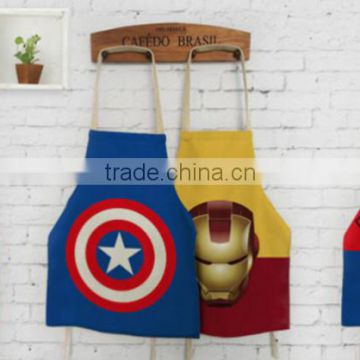 wholesale custom printed anime cooking kitchen apron