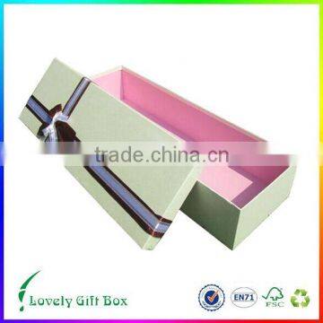 custom print corrugated paper display gift box for pen