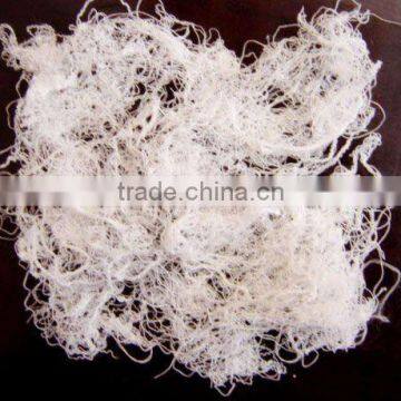 Recycling unsized long weaving(huisi)