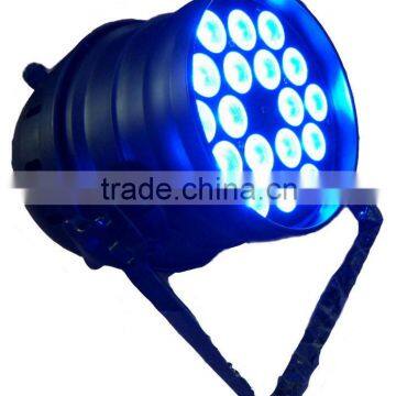 18*3w RGB 3in1 professional Led Par light/ tricolor led par