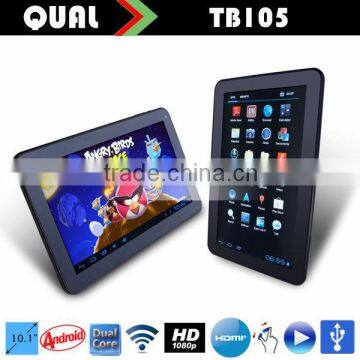 Hot selling! 10 tablet pc allwinner A20 dual core 1.5ghz with hdmi full 1080P 0.3MP/0.3MP Android 4.4 Q