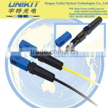 SC Type Fiber Optic Fast Connector ~UNIKIT ESC250P-LW Optical Equipment