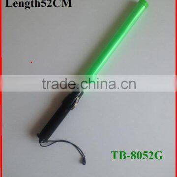 52cm highway safety green led traffic baton light