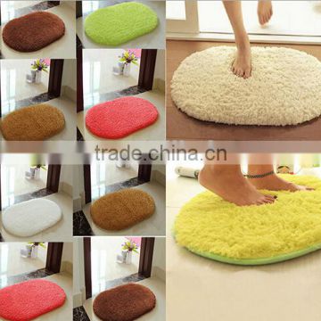 30x50cm Multi-colors Anti Slip Soft Carpet / Bathroom Floor Non-slip Mat / carpet washable floor mat