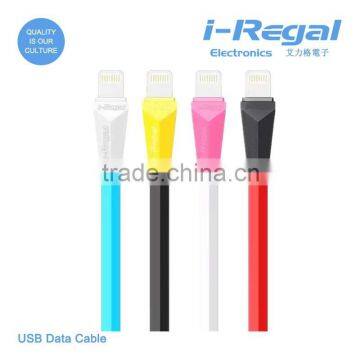 New arrival quality 1M flat Cable For iphone 6