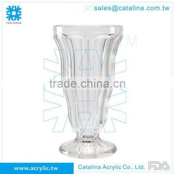 Sweety 12oz plastic dessert sundae ice cream cup