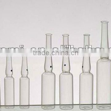 clear medical glass ampoule with large stock