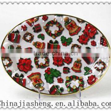 Christmas Plastic Tray With Good Quality photo-2